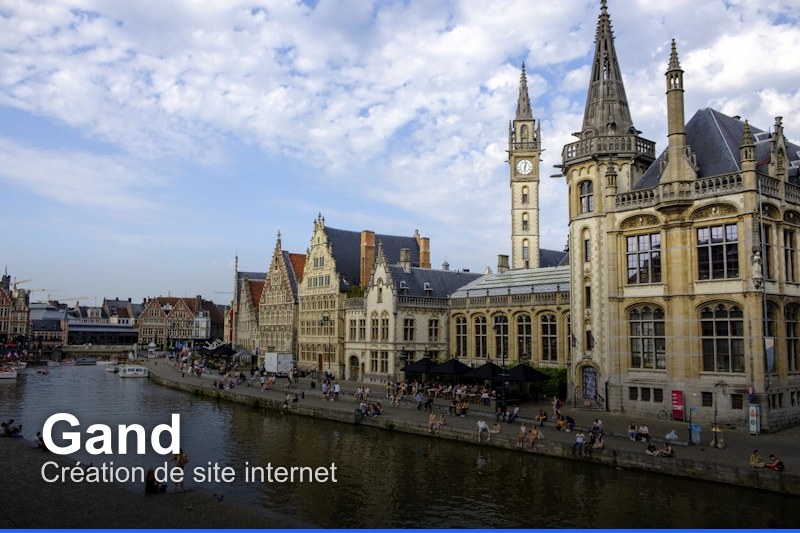 Création de site internet à Gand, Belgique - Trouvez un professionnel