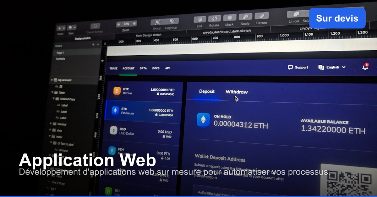 Application Web - Création Web Belgique en Belgique