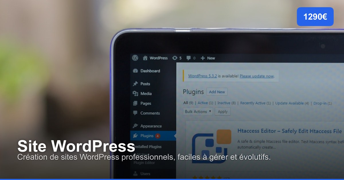 Site WordPress dans l'arrondissement de Turnhout